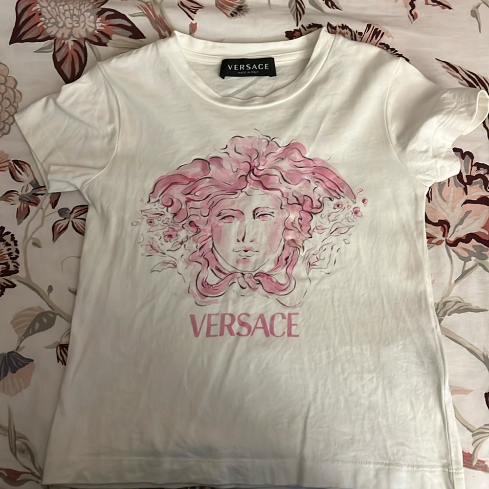 Authentic Versace Tshirt Girls